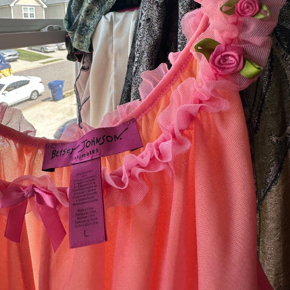 Betsey Johnson Babydoll Vintage Slip